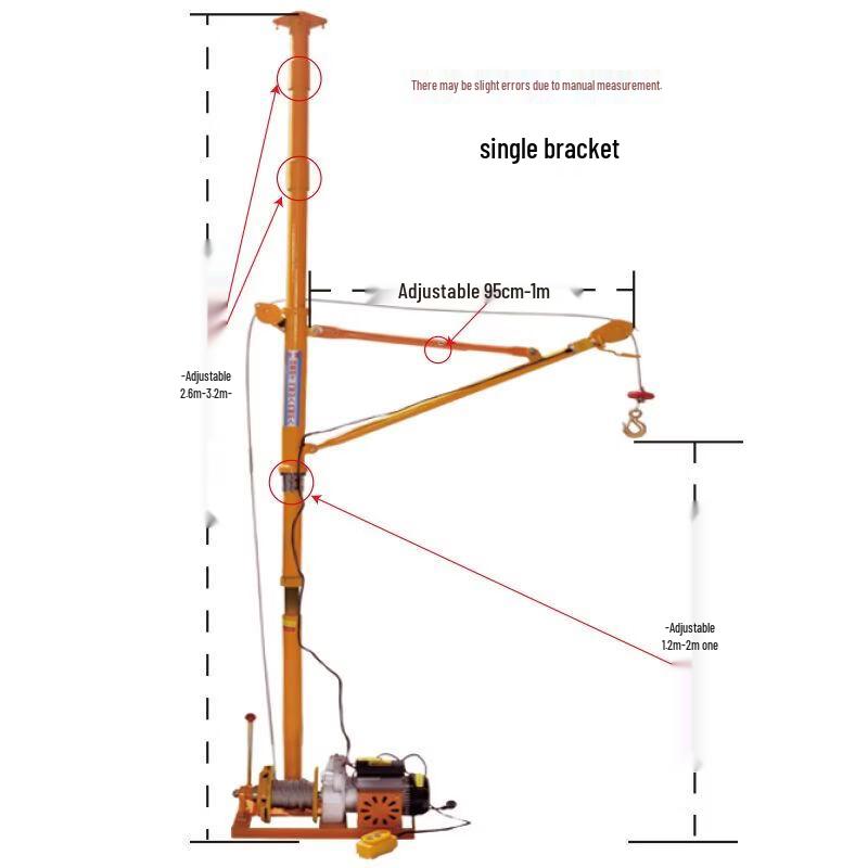 Mini Electric Hoist Support Frame