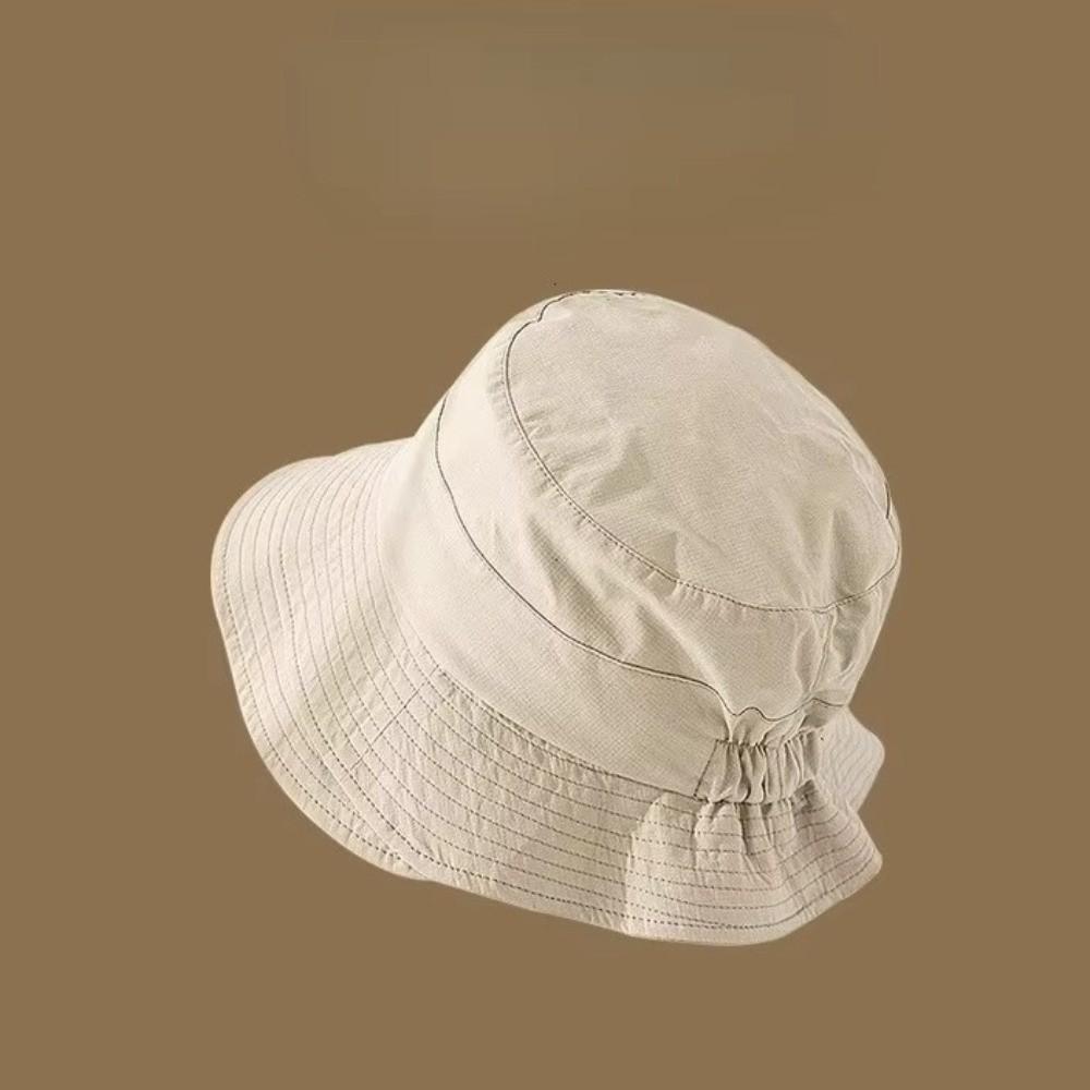 Koreanischer Stil Japanischer Fischerhut UV-Schutz Wasserdicht Schnelltrocknend Eimerhut Sonnenschutz All-Match Anti-UV Sonnenhut Outdoor