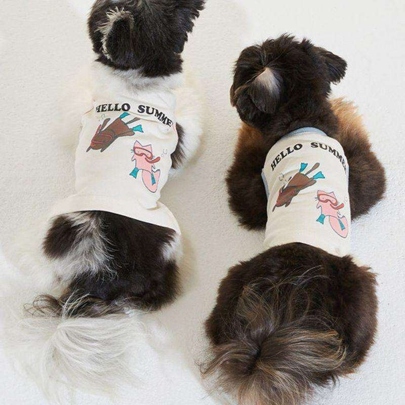 MIMINKO Schnorcheln Ärmelloses T-Shirt [DW3MT1310]