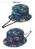 Columbia Green Ho Meadow Bucket Hat, PU5678 (JP, Alphabet, L, 011: Black)