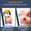 Creative Butt Car Stickers Anti-collision Rubber Anti-cuts Body Door 3D Peach Butt Funny Stickers Decoration Car Accessories