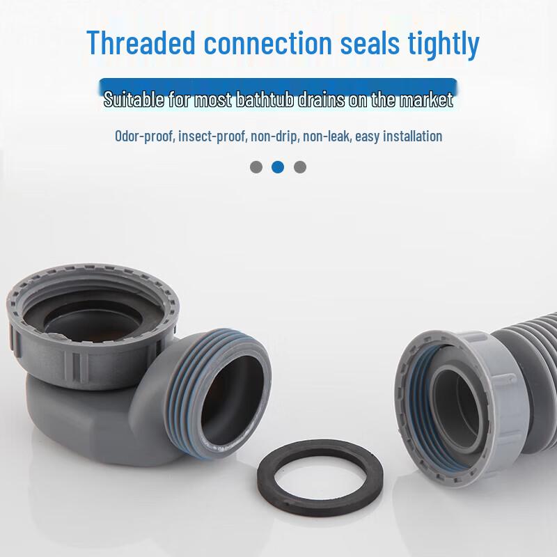 Ret retractable Bathtub Drain Pipe