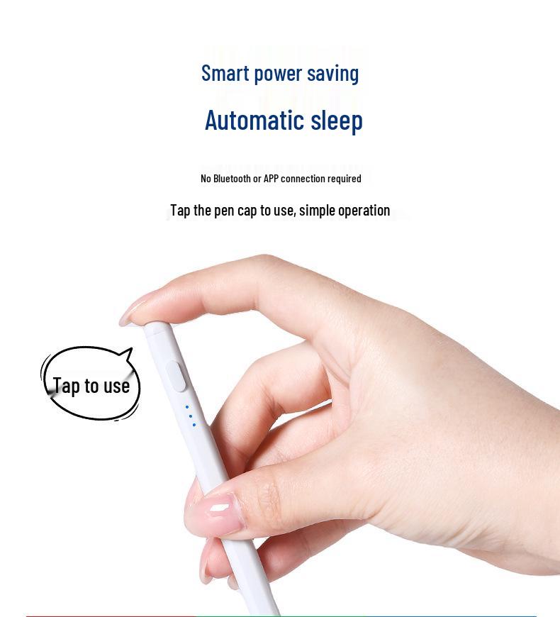 Universal Capacitive Stylus for iPad and Android: Pen Tip for Handwriting & Drawing