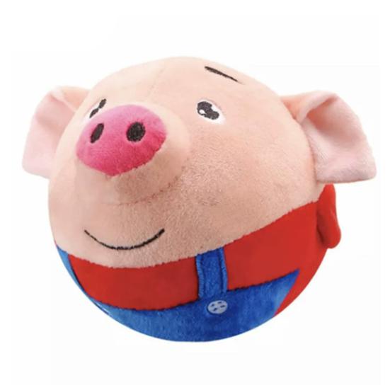 Ενεργό Κινούμενο Κατοικίδιο Ζωάκι Βελούδινο Παιχνίδι Διαδραστικό Κατοικίδιο Μπάλα που Αναπηδά Πλένεται Κινούμενο Σκυλάκι που Τσιρίζει Παιχνίδι για Σκύλους Κουτάβια Ανακούφιση Άγχους Και Άσκηση