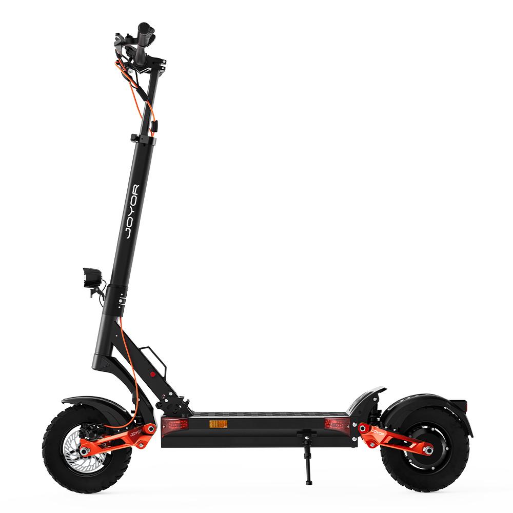 Electric Bicycle Joyor T6D VMP 10" 600W Motor Top Speed 25km/h Fully Suspended Adult Electric Scooter 48V 18AH Dual Disc Brakes Max Load 120Kg