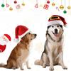 Pet Red Hat Christmas New Year Holiday Celebration Autumn and Winter Protection New Cute Pet Hat