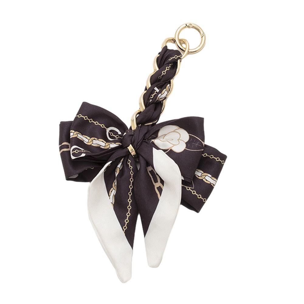 

Fashion Weave Bag Chain Soft Creative Bowknot Pendant DIY Charm Bag Accessories