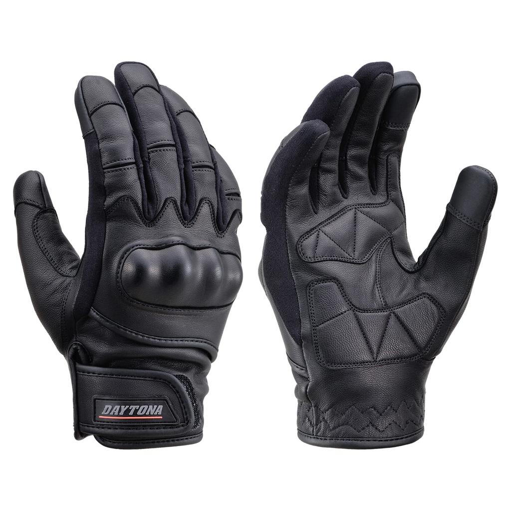 Daytona Goat Leather Motorcycle Waterproof and with Hard Smartphone Goat Protector Winter 29235 Gloves, Winter, Windproof, Protector, Compatible,
