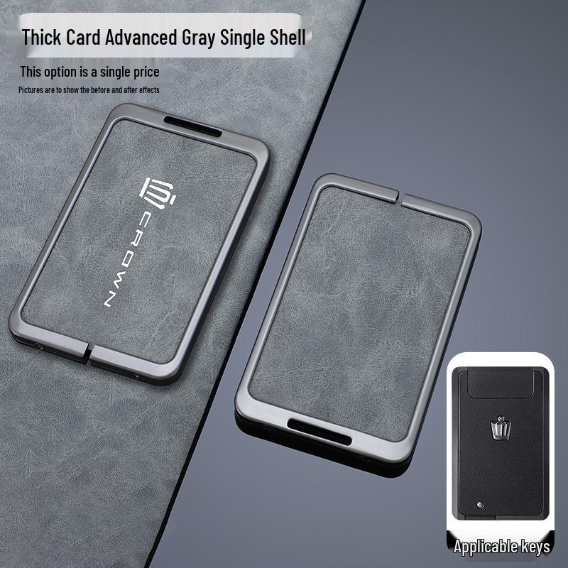 Universal NFC Card Key Case for Men & Women - Metal Shell, 12/13/14 Gen-Compatible