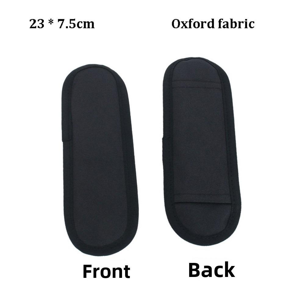 New Detachable Breathable Shoulder Strap Pad Decompression Black Outdoor Non Slip Cushion Shoulder Strap Pad