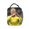 Haalands  Insulated Lunch Bag for Men Women Football Food Container Bags Portable Thermal Cooler Lunch Boxes For School Office