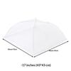 Collapsible Mesh Food Cover Insect Proof Dense Net Reinforced Frame Reusable for Home Kitchen Patio BBQ Picnic Food Guard
