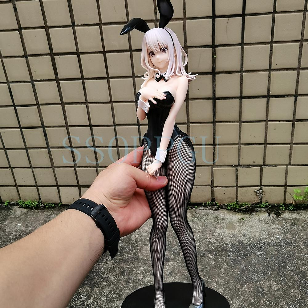 

1/4 FREEing B-STYLE Heartstrings Kuroiwa Medaka ni Watashi no Cute And Charming ga Tsuujinai Mona Kawai Bunny PVC Figure Toy Model Doll -A5081