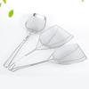 Silver Long Fat Skimmer With Fine Mesh Kitchen Essential For Mess-free Cooking Experience Wire Spoon Rust Strainer for