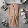 Soft Quick-Dry Long Bathrobe/Bath Skirt for Men & Women - Autumn/Winter Wear