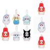 Adorable Shark Cat Collab Plush Toy Featuring Kuromi Melody And Cinnamoroll 12cm