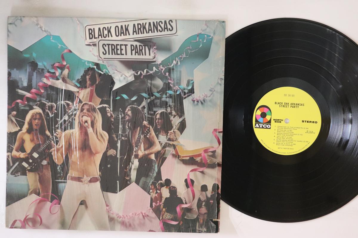 

LP Record BLACK OAK ARKANSAS - Street Party SD36101 ATOCO 1974 US Rock Used