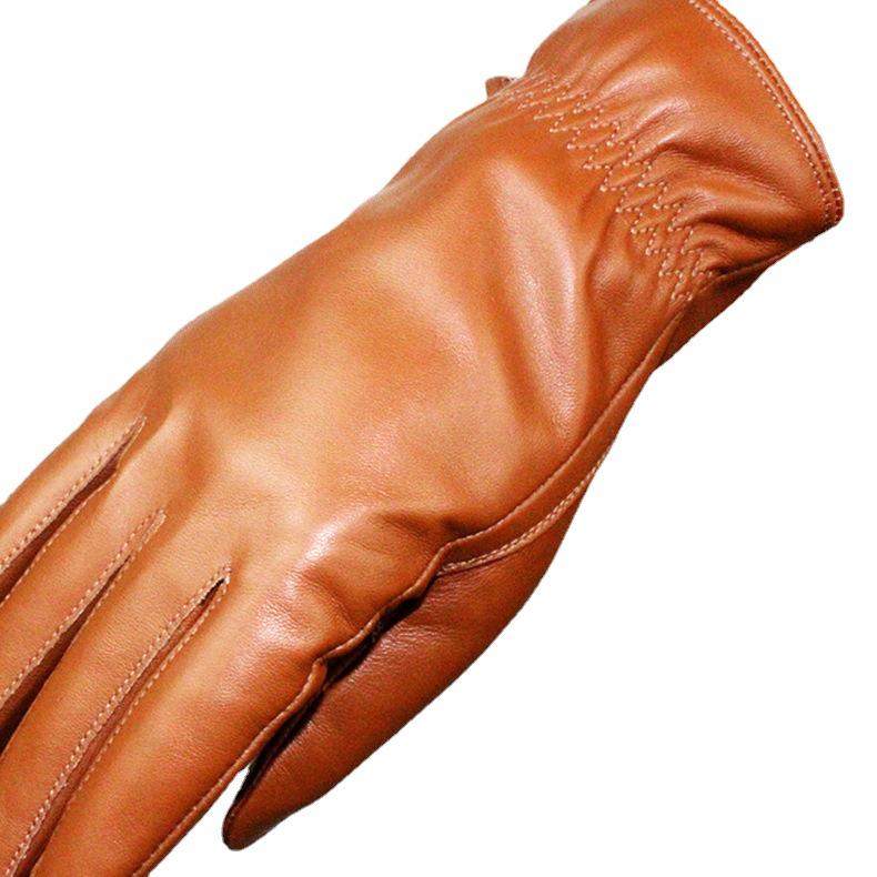 Women's Genuine Sheepskin Leather Gloves - New Style, Customizable