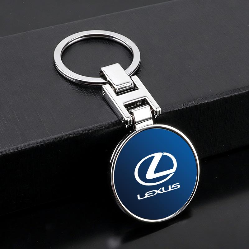 Mirror Surface Car Keychain Keyring Anti-Loss Holder for Lexus ES300 RX330 RX300 GS300 IS250 IS200 CT200h IS300 NX RX LX GX GS ZY8