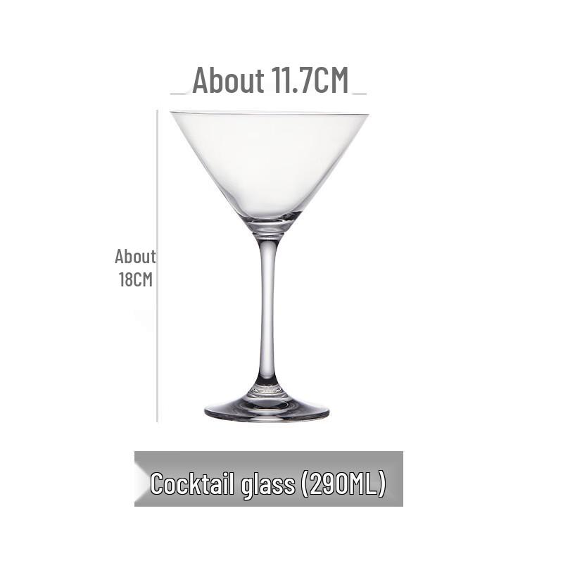 European Style Glass Wine & Cocktail Glasses