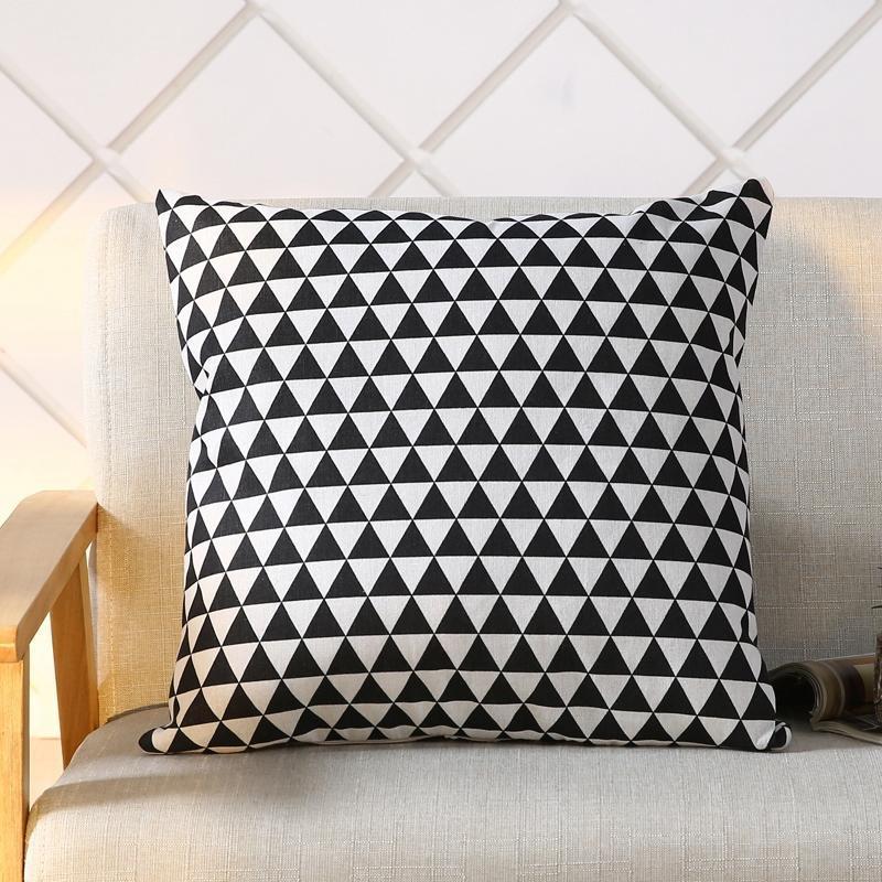 1Pcs Throw Print Pillowcase Geometric Decorative Cushion Cover Sofa Home Decor Decoration Pillow Cover