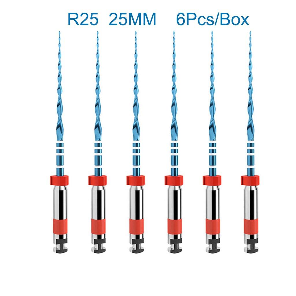 6Pcs/Box Orthdent Dental Reciprocating Blue Endodontic