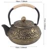 Strainer Included Cast Iron Teapot 800ml Capacity Japanese Tea Pot Tea Pot  For Herbal Brews