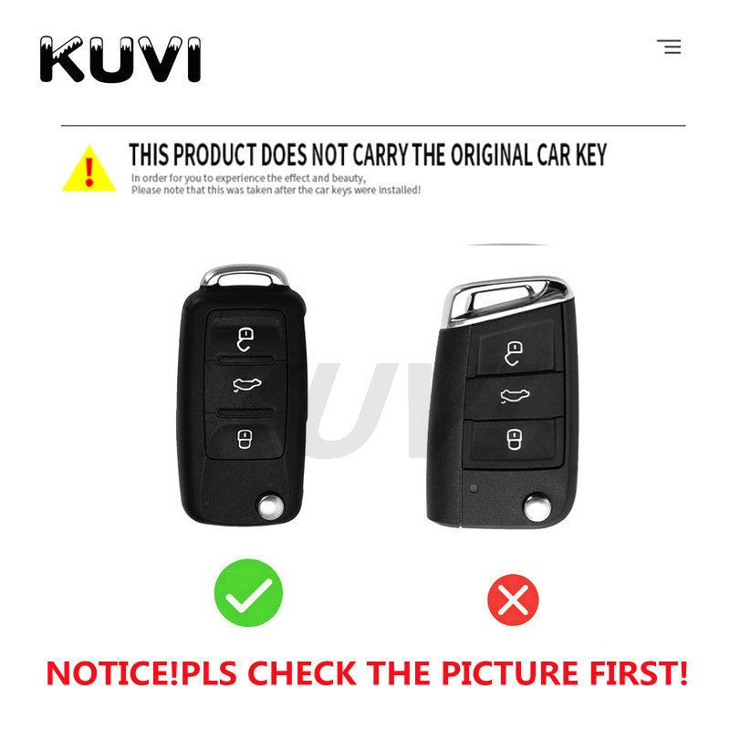 TPU Car Key Case Cover for Volkswagen VW Polo Golf Passat Tiguan Beetle Caddy T5 Up Eos Skoda Octavia Seat Leon Altea