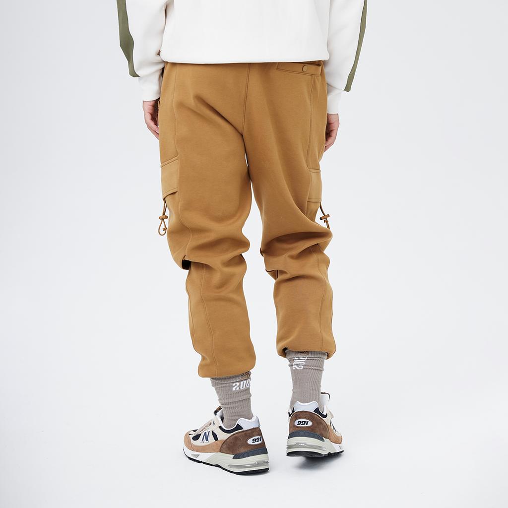 New Balance Sweatpants Fall Winter Men's Ginger Yellow AMP14335-THI