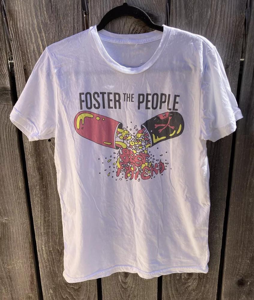 Hot Foster The People Band White Cotton Size S-4XL Shirt Gift For Friend BT037 Unisex T-Shirt XL