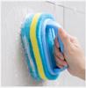 2025 Household Cleaning Brush With Handle Dish Soap Bathroom Kitchen Tub Thicken Scrubbing Sponge Wipe Durable Tools Accessories Home