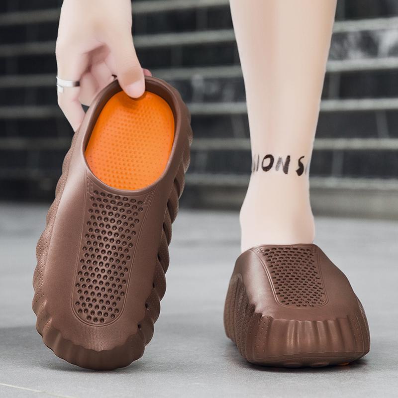 Men Lightweight Casual Slippers Slip On Summer Sandals Everyday Shoes Sizes 40-45 for Home Walking Travel Leisure and Daily Wear