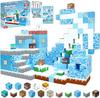 Creative Street View Magnetic Building Block Bricks Architectural Kit Diy Model Kids Tech Toy For Kid Gift
