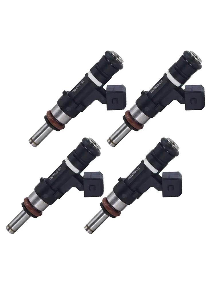 4Pcs Fuel Injector For BMW M5 E60 E61 M6 E63 E64 5.0L 2004-2010 0280158036
