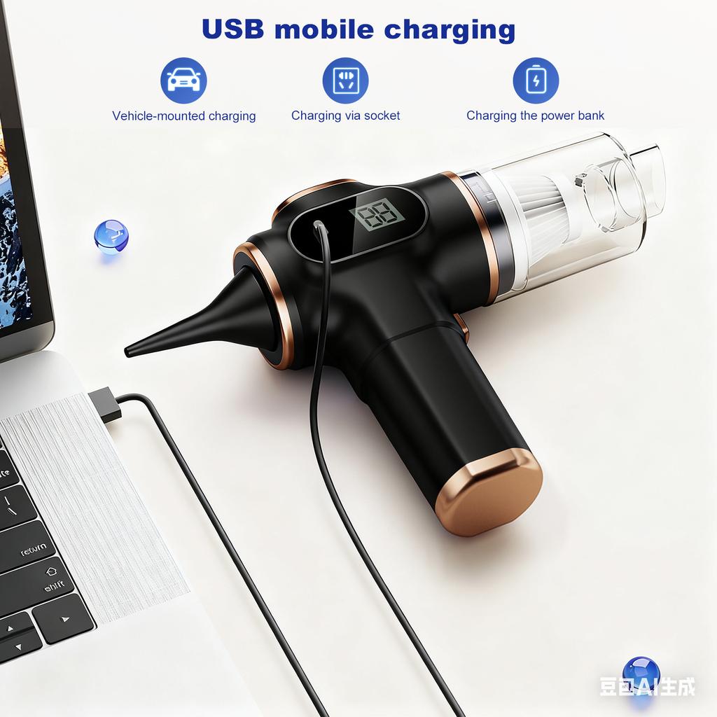 4500Pa High Power Cordless Cleaners LCD Display Handheld Vacuums Cleaner Household Cleaning Machine for Auto Home Office Sofa