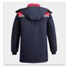 Men's Thick Winter Work Jacket - Wear-Resistant, Anti-Scald, Cotton with Plus Velvet Lining