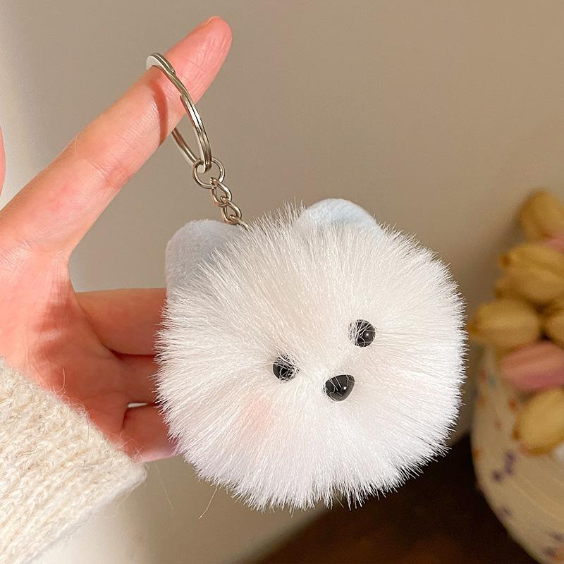 1PC Plush Backpack Car Decor Key Ring Cute Charms Bag Pendant Accessories Doll Pendant
