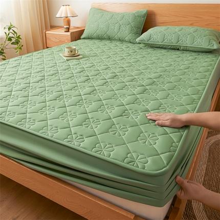 New Style Class A Raw Cotton Padded Waterproof Fitted Bed Sheet Mattress Cover Bedspread Comforter for Bedding Protection