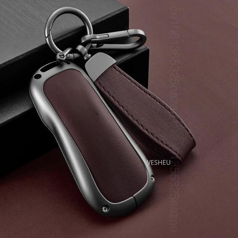 For Xpeng G6 G9 P5 P7 P7I Car Key Case Cover Xiaopeng G6 Car Keychain Protective Shell
