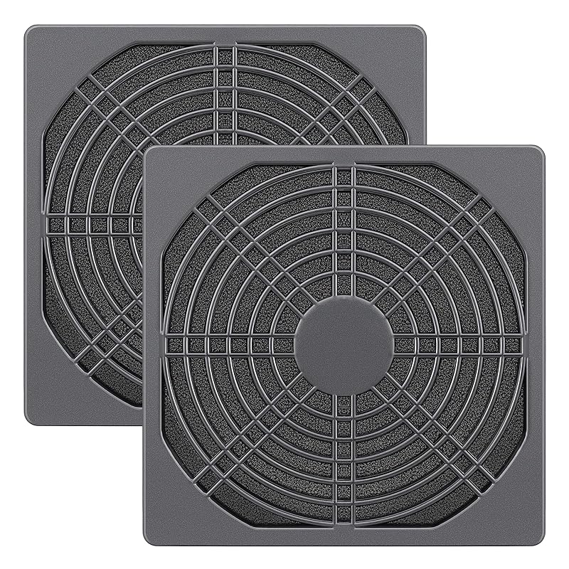 Wathai 80MM PC Fan Dust Filter Cover Computer Mess 4 Pack