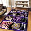 JoJo's Bizarre Adventure Carpet for Living Room Bedroom, Home Decor Cool Movie Mat & Play Floor Rug -HE74
