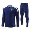Europees Kampioenschap truien: Spanje, Engeland, Frankrijk, Brazilië, trainingskits met halve rits, voetbalshirts met lange mouwen, spelerseditie