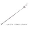 Extendable Fork Flatware Outdoor Tableware 21 to 64cm Kitchen Travel Utensils for Home Barbecue