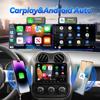 Wireless Apple Carplay and Android Auto Multimedia Player Single Din Universal 7 Inch Benz Style Touch Screen GPS Navigation FM