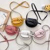 Stylish Korean Style Pu Crossbody Bag For Kids Cute Fashionable Toddler Accessory