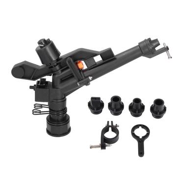G 1?1/2 Irrigatore a spruzzo ABS Braccio oscillante regolabile Grande flusso Irrigatore a impatto per giardino prato