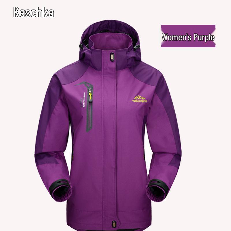 

Унісекс Куртка для вулиці, захищена від вітру - Одношарова, Легка, Водонепроникний спортивний одяг для пар XL