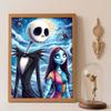 5d Diamond Painting Full of Diamonds Diy Jack Skellington Sally Diamond Embroidery Decorative Painting Ornaments Living Room