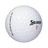 Srixon Distance Golf Soft 1 Dozen Balls, White, (2017/18 Version)