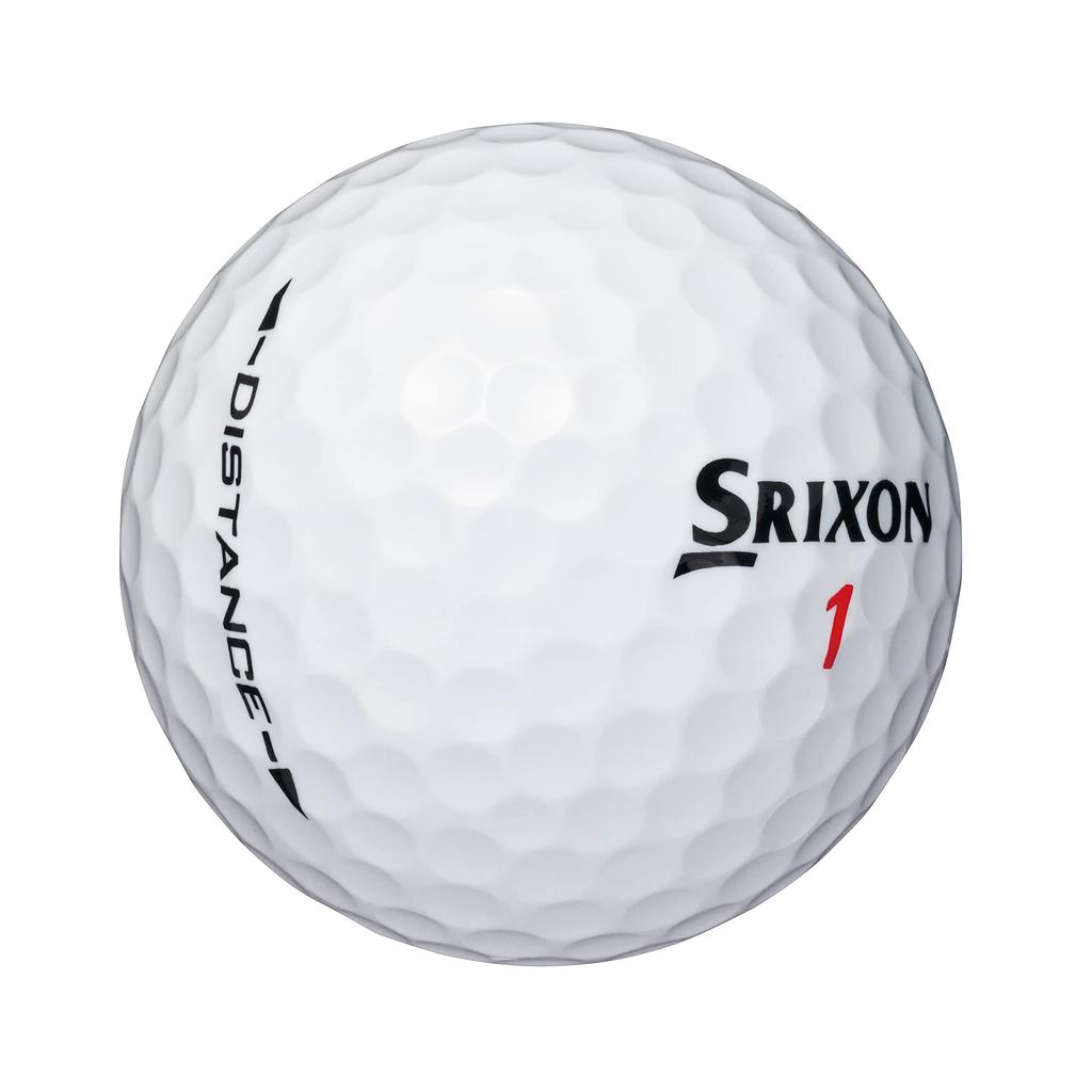 Srixon Distance Golf Soft 1 Dozen Balls, White, (2017/18 Version)